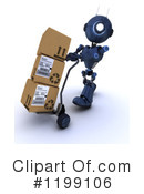 Robot Clipart #1199106 by KJ Pargeter