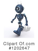 Robot Clipart #1202647 by KJ Pargeter