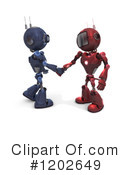 Robot Clipart #1202649 by KJ Pargeter