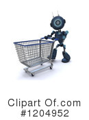 Robot Clipart #1204952 by KJ Pargeter