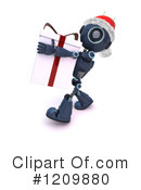 Robot Clipart #1209880 by KJ Pargeter