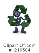 Robot Clipart #1210504 by KJ Pargeter