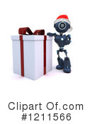 Robot Clipart #1211566 by KJ Pargeter