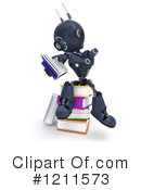 Robot Clipart #1211573 by KJ Pargeter