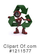 Robot Clipart #1211577 by KJ Pargeter