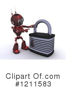 Robot Clipart #1211583 by KJ Pargeter