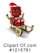 Robot Clipart #1216781 by stockillustrations