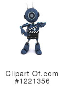 Robot Clipart #1221356 by KJ Pargeter