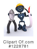 Robot Clipart #1228781 by KJ Pargeter