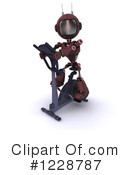 Robot Clipart #1228787 by KJ Pargeter
