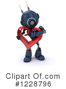 Robot Clipart #1228796 by KJ Pargeter