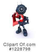 Robot Clipart #1228798 by KJ Pargeter
