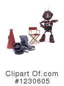 Robot Clipart #1230605 by KJ Pargeter