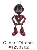 Robot Clipart #1230962 by KJ Pargeter