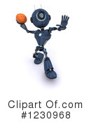 Robot Clipart #1230968 by KJ Pargeter