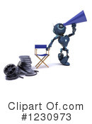 Robot Clipart #1230973 by KJ Pargeter