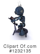 Robot Clipart #1232135 by KJ Pargeter