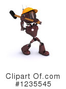 Robot Clipart #1235545 by KJ Pargeter