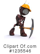 Robot Clipart #1235546 by KJ Pargeter