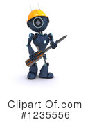 Robot Clipart #1235556 by KJ Pargeter