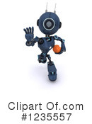 Robot Clipart #1235557 by KJ Pargeter
