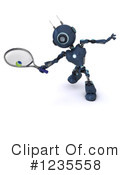 Robot Clipart #1235558 by KJ Pargeter