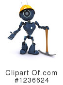 Robot Clipart #1236624 by KJ Pargeter