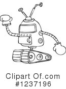 Robot Clipart #1237196 by djart