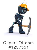 Robot Clipart #1237551 by KJ Pargeter
