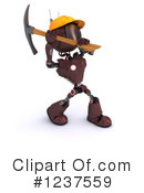 Robot Clipart #1237559 by KJ Pargeter