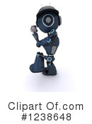 Robot Clipart #1238648 by KJ Pargeter