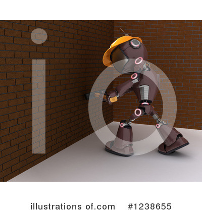 Royalty-Free (RF) Robot Clipart Illustration by KJ Pargeter - Stock Sample #1238655