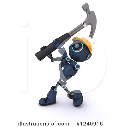 Hammer Clipart #1240916 by KJ Pargeter