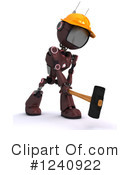 Robot Clipart #1240922 by KJ Pargeter