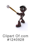 Robot Clipart #1240928 by KJ Pargeter