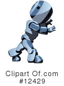 Robot Clipart #12429 by Leo Blanchette