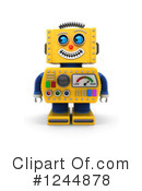 Robot Clipart #1244878 by stockillustrations