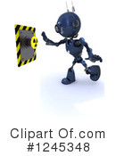 Robot Clipart #1245348 by KJ Pargeter