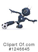 Robot Clipart #1246645 by KJ Pargeter