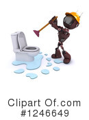 Robot Clipart #1246649 by KJ Pargeter