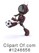 Robot Clipart #1246656 by KJ Pargeter