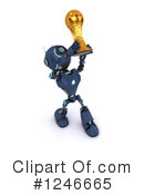Robot Clipart #1246665 by KJ Pargeter