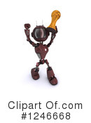 Robot Clipart #1246668 by KJ Pargeter