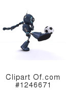 Robot Clipart #1246671 by KJ Pargeter