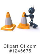 Robot Clipart #1246675 by KJ Pargeter