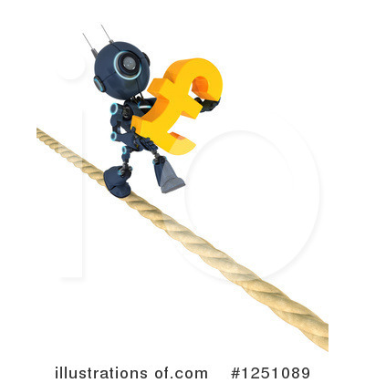 Royalty-Free (RF) Robot Clipart Illustration by KJ Pargeter - Stock Sample #1251089