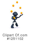 Robot Clipart #1251102 by KJ Pargeter