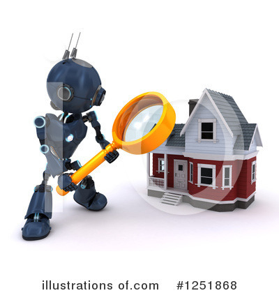 Royalty-Free (RF) Robot Clipart Illustration by KJ Pargeter - Stock Sample #1251868