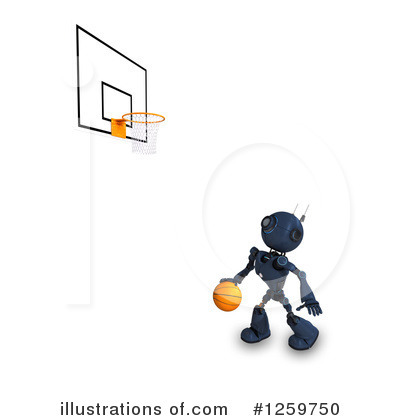 Basketball Clipart #1259750 by KJ Pargeter