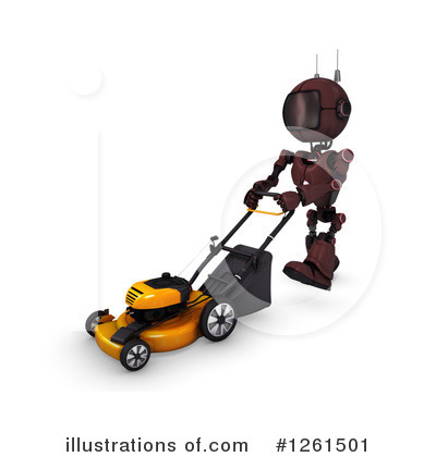 Royalty-Free (RF) Robot Clipart Illustration by KJ Pargeter - Stock Sample #1261501